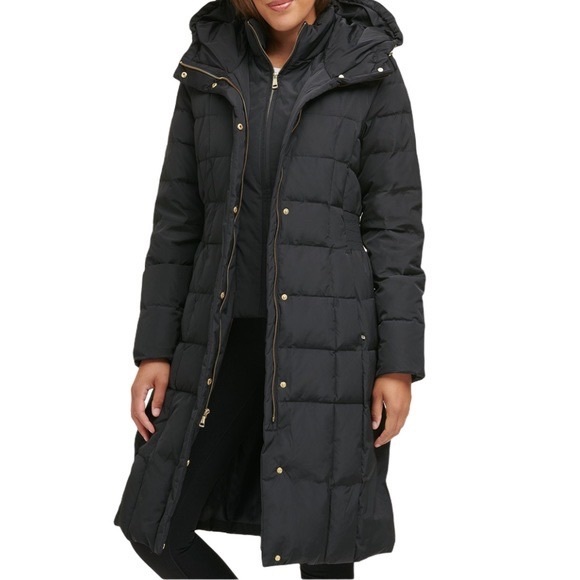 Cole Haan Jackets & Blazers - COLE HAAN Box-Quilt Down Puffer Coat